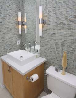 Blue Grey Green Glass Mosaic Tiles Backsplash/Bathroom  