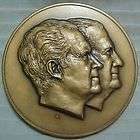 1973 Richard Nixon Spiro Agnew Large Inaugural Bronze Medal Franklin 