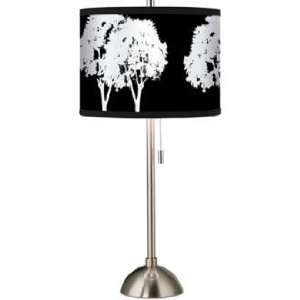  Stacy Garcia Forest Black Brushed Steel Table Lamp