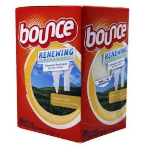   New in Box; BOUNCE Renewing Freshness fabric softener dryer sheets