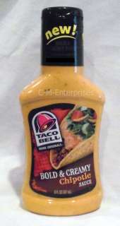 Taco Bell Bold & Creamy Chipotle Sauce 8 oz  
