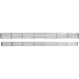    05 CHEVY TRAILBLAZER 2pcs BAR STYLE CLIP ON ONLY Grille Insert GI 34