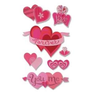   Dimensional Stickers, You and Me Forever Arts, Crafts & Sewing