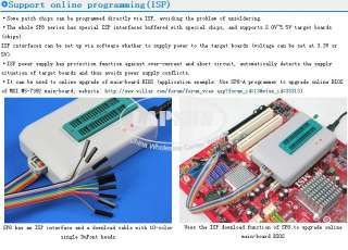 program supports low voltage 3 3v and 5v chips provides self detection 