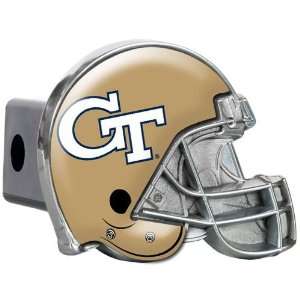  Georgia Tech Yellow Jackets Metal Helmet Trailer Hitch 