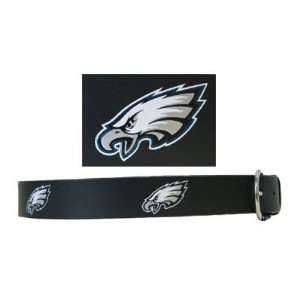  Embossed NFL Leather Belt   Philadelphia Eagles Sports 