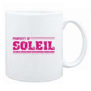  New  Property Of Soleil Retro  Mug Name