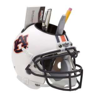  AUBURN TIGERS NCAA Football Helmet Desk Caddy Sports 