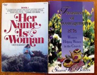 Lot of 11 Books Women And The Bible Christian Living 9781581343601 