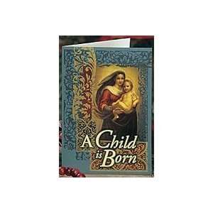  Abbey Press A Child is Born Christmas Card 15056T