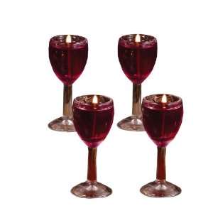 DecoGlow Wine Country Collection 2 Piece Gift Set, 3.4 Inch Wine Charm 