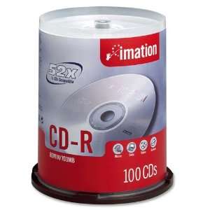  O IMATION O   Disk   CD R 80 min   branded   spindle 
