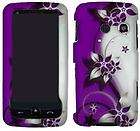 lg banter touch un510 faceplate protector hard phone case purple