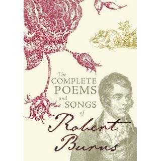  Burns Complete Poems and Songs (9780192811141) Robert 