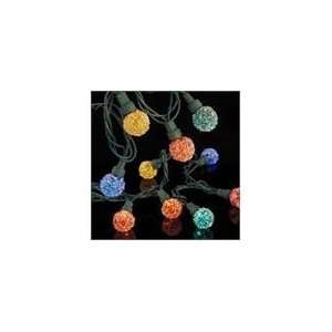  Set of 35 LED Multi Color Sugared Candy G23 Berry Christmas 
