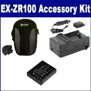  Casio Exilim EX ZR100 Digital Camera Accessory Kit 