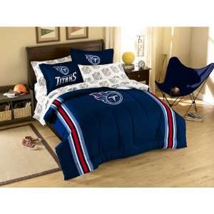  BSS   Tennessee Titans NFL Embroidered Comforter Twin/Full 