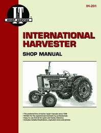 IH Tractor Shop Service Manual IH201   504 B275/414 9780872883697 