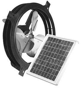 Air Vent Inc. # 53560 Solar Powered Gable / Attic Vent Ventilation Fan 
