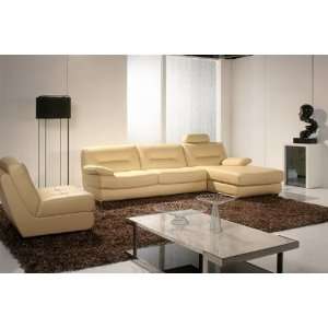 Italian Leather Sectional Sofa Set   Challis Leather Sectional with 