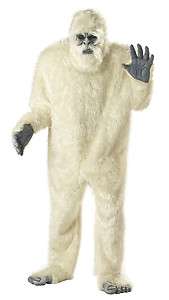 Abominable Snowman Yeti Men Adult Halloween Costume  