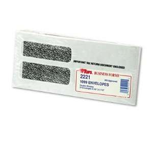    Double Window Tax Form Envelope for 1099 Interest Electronics
