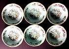 ADAMS MING JADE CALYX WARE SET OF SIX COUPE CEREAL BOWLS