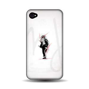  Michael Jackson Sketch iPhone 4 Case Cell Phones 