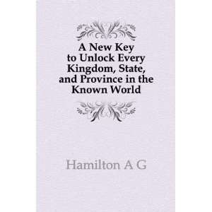  Key to Unlock Every Kingdom, State, and Province in the Known World 