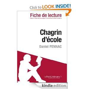 Chagrin décole de Daniel Pennac (Fiche de lecture) (French Edition 