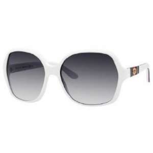  GUCCI 3538/s White/Grey Gradient OTZM JJ 59mm Sunglasses 