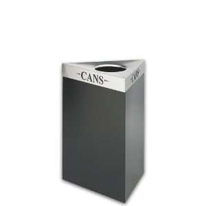  Safco SAF9550BL60CZ Trifecta Cans Recycling Bin, 15 