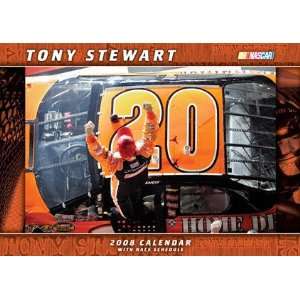  Tony Stewart 2008 Deluxe Wall Calendar
