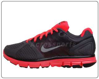 Nike Wmns Lunarglide 2 Grey Free Black Red Running Shoe  