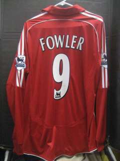 NWT Adidas Liverpool FOWLER L/S FORMOTION Jersey L  