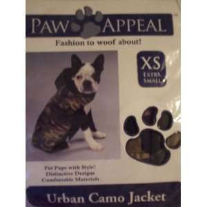  Dog Urban Camo Jacket XS Costume or Special Apparel Pet 