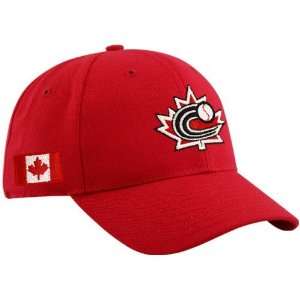   Canada 2009 World Baseball Classic Red Team Adjustable Hat Sports