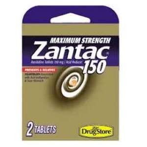  Zantac 150 Tabs Mx St Lil Drug Size 6X2 PK Health 