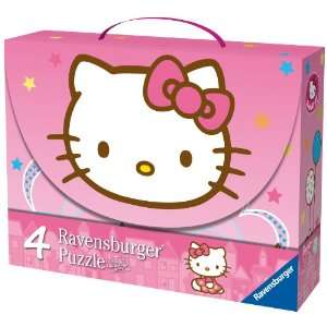  Ravensburger Hello Kitty Puzzle Case Toys & Games
