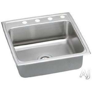   22 X 22 4 Hole 1 Bowl Stainless Steel Sink Pacemaker
