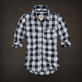 100% cotton. Supersoft. Preppy checked pattern. Button Down Left chest 