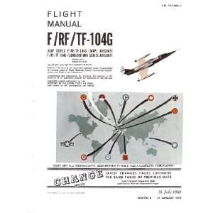  Lockheed F RF TF 104 G Aircraft Flight Manual Lockheed 