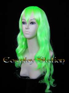 Bleach Neliel Long Green Cosplay Wig _commission097  