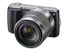Sony α (alpha) NEX C3 16.2 MP Digital Camera   Black (Kit w/ 18 55mm 