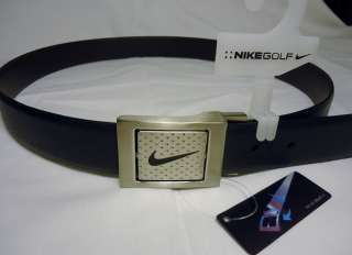   Buckle Reversible Leather Golf Belt Black/Brown ALL SIZES  