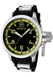 Invicta Watch 1433 Mens Russian Diver Black Dial Blac  