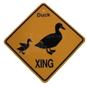  Xing Sign Duck Plastic 10.5 x 10.5 inches Patio, Lawn 