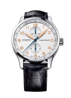 Louis Erard 1931 Mens chronograph silver Watch 73228AA01.BDC51 