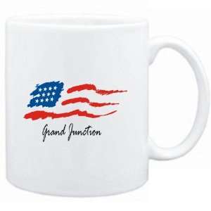   Mug White  Grand Junction   US Flag  Usa Cities