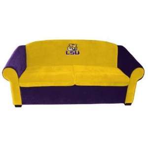  Louisiana State LSU Tigers Microsuede Sofa/Couch Sports 